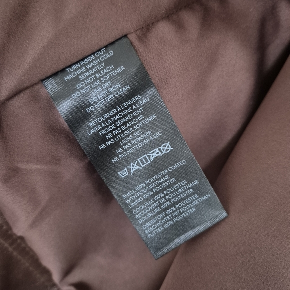 Anthropologie Pilcro Weston Faux Leather Boyfriend Jacket Brown - Picture 11 of 13